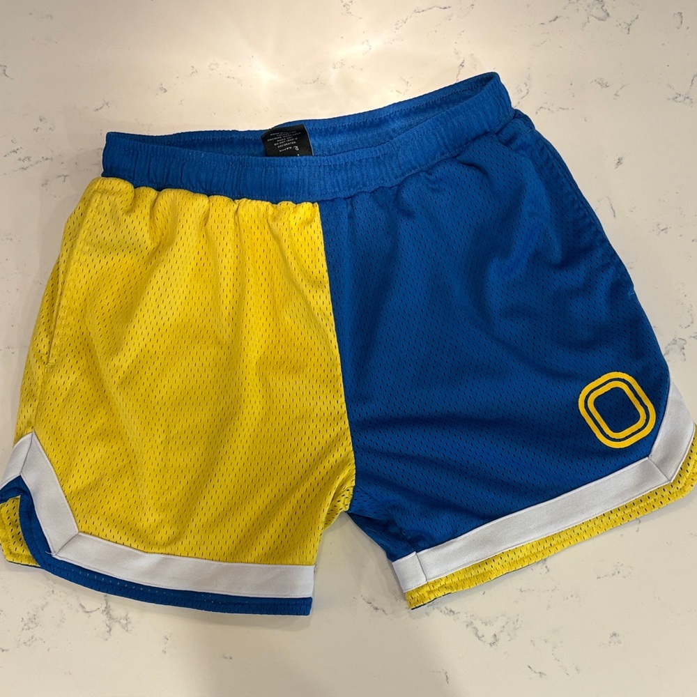 Overtime mens basketball shorts mesh style